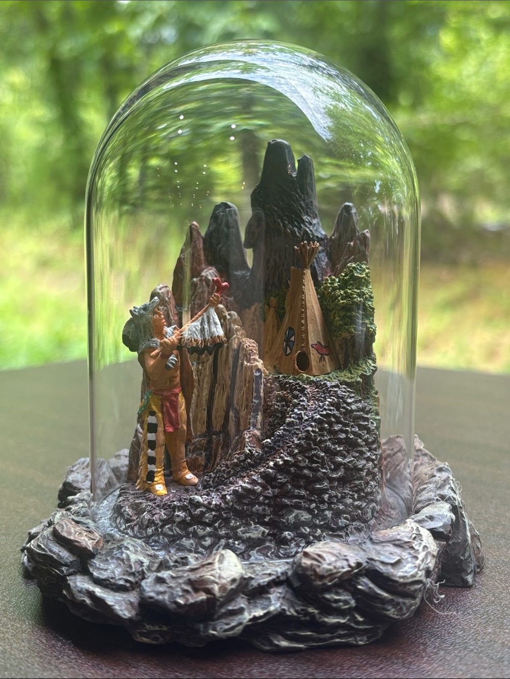 The Franklin Mint “Spirit of the Wolf” 1990s